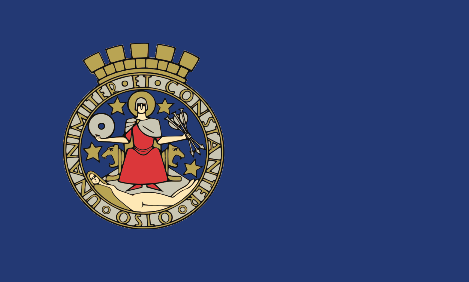 Flag of Oslo – Flags Web