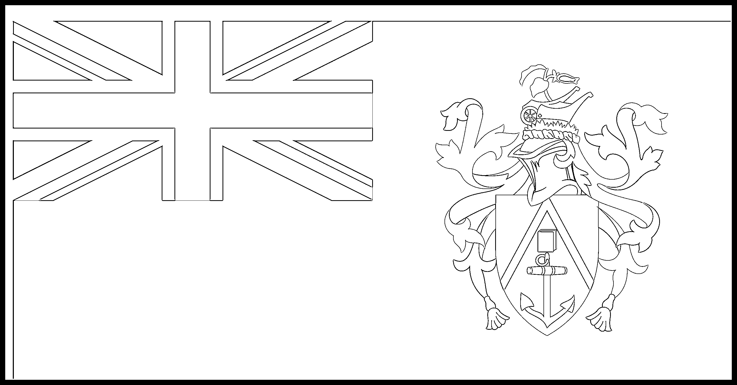 Pitcairn_Islands Flag Colouring Page