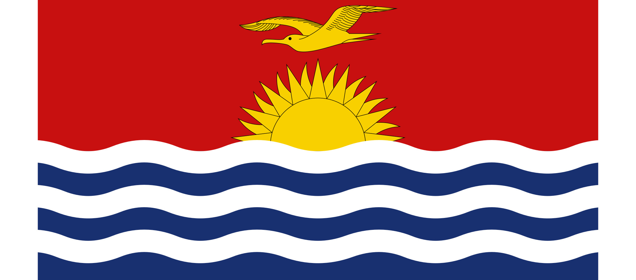 Kiribati Flag Colours