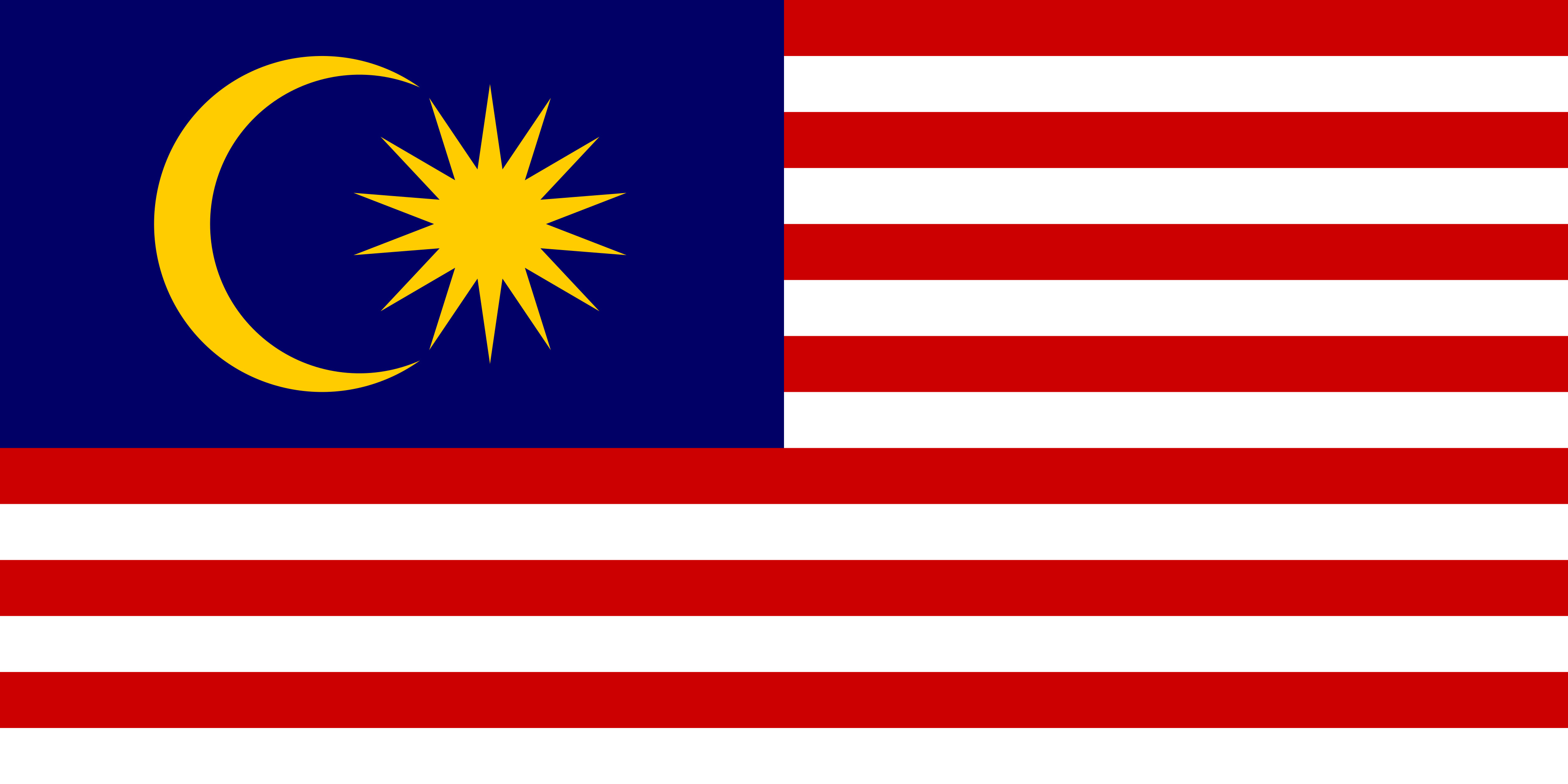 Malaysia Flag Colours