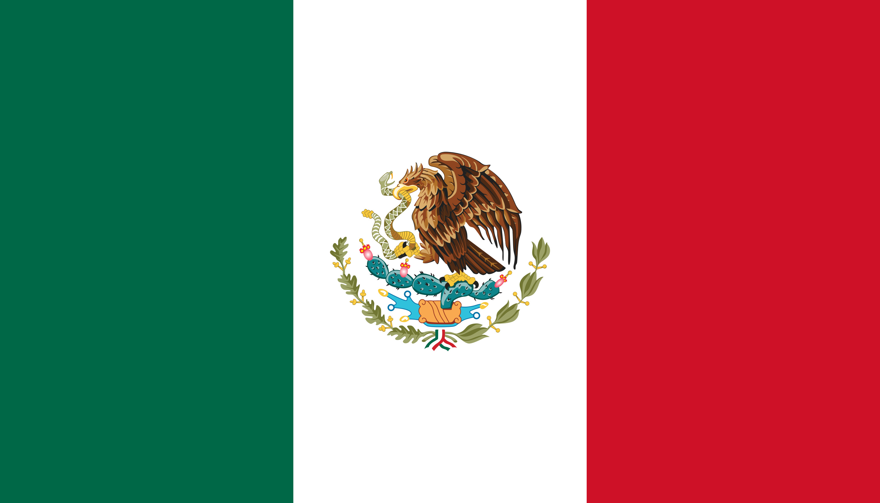 Mexico Flag Colours
