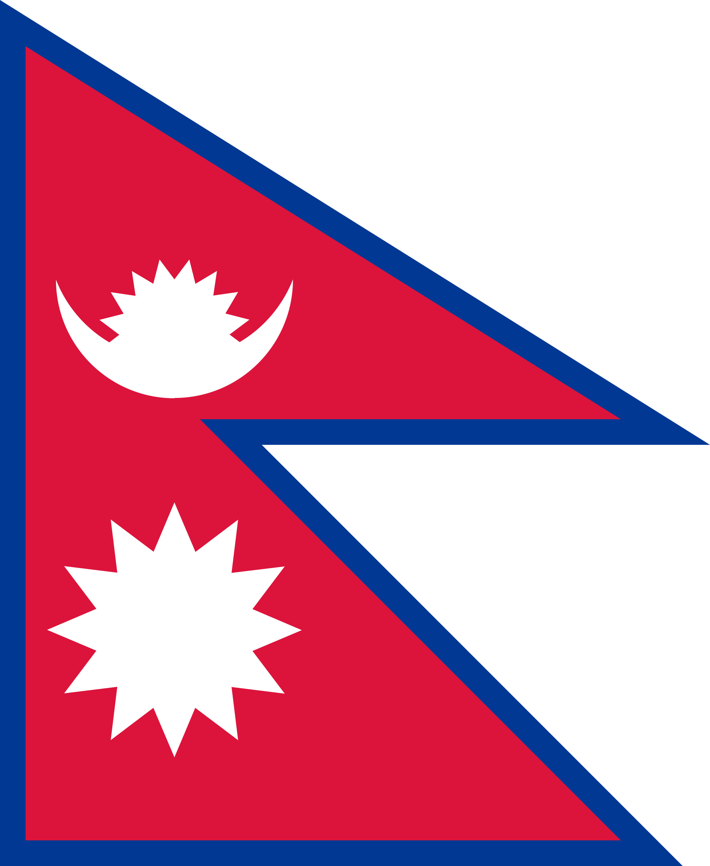 Nepal Flag Colours