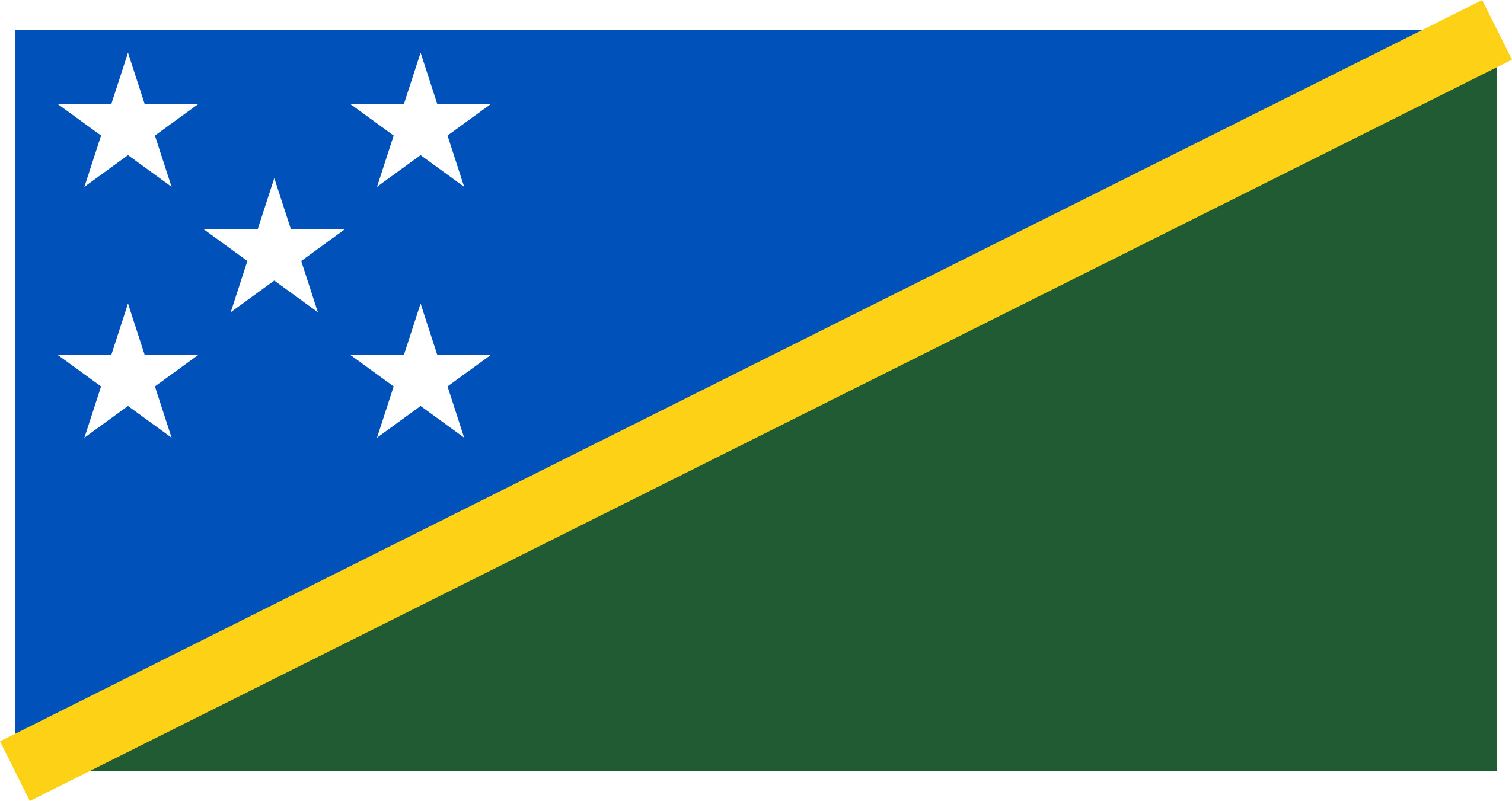 Solomon_Islands Flag Colours