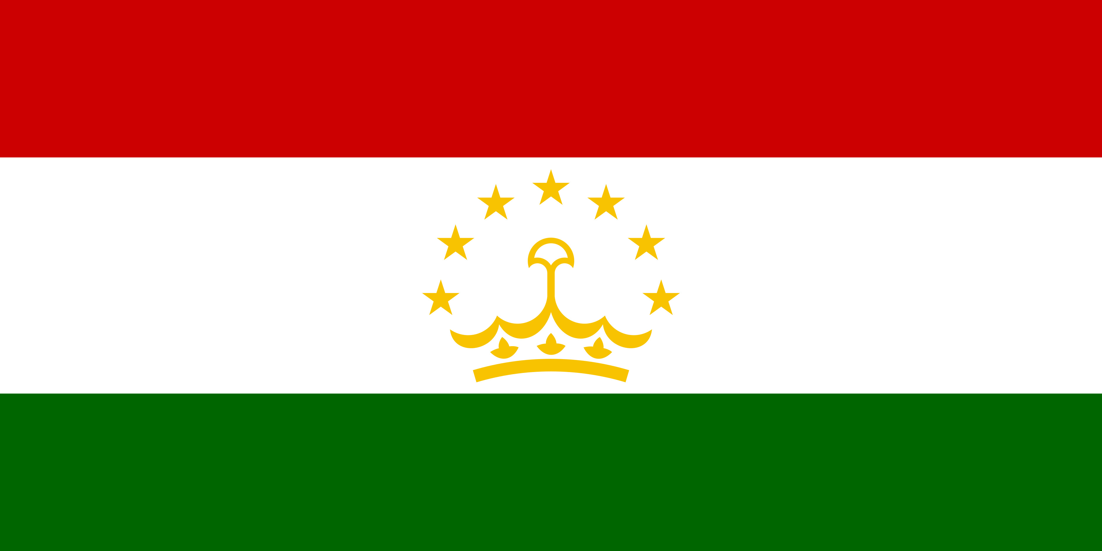 Tajikistan Flag Colours