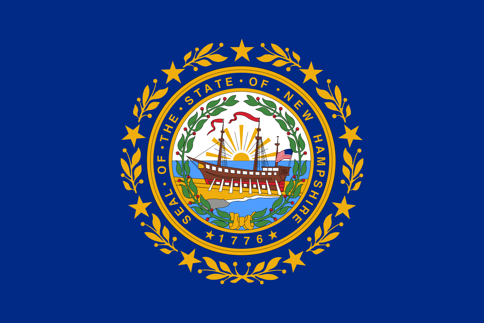 Free New Hampshire Flag Images: AI, EPS, GIF, JPG, PDF, PNG, SVG and more!