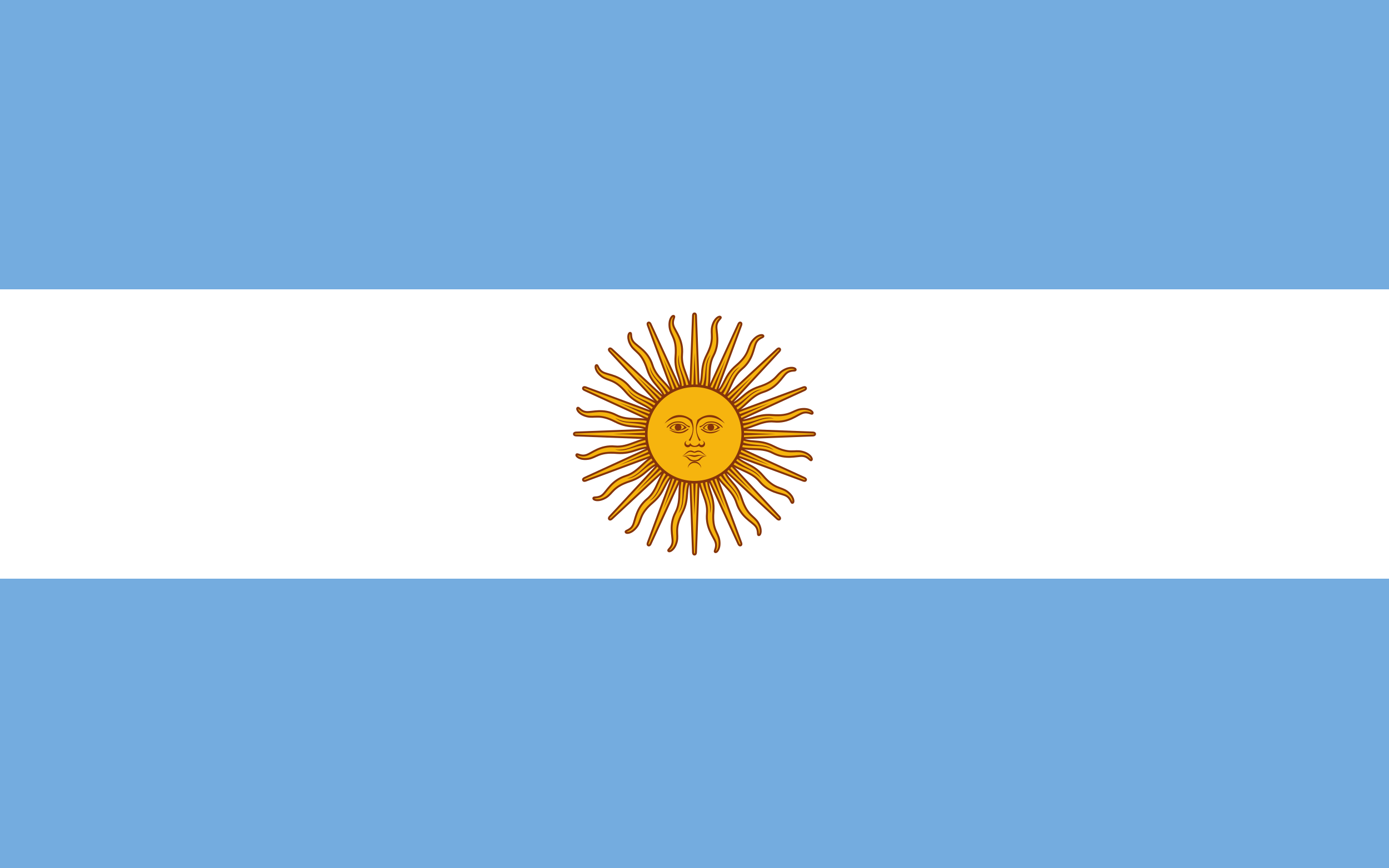 Argentina flag vector
