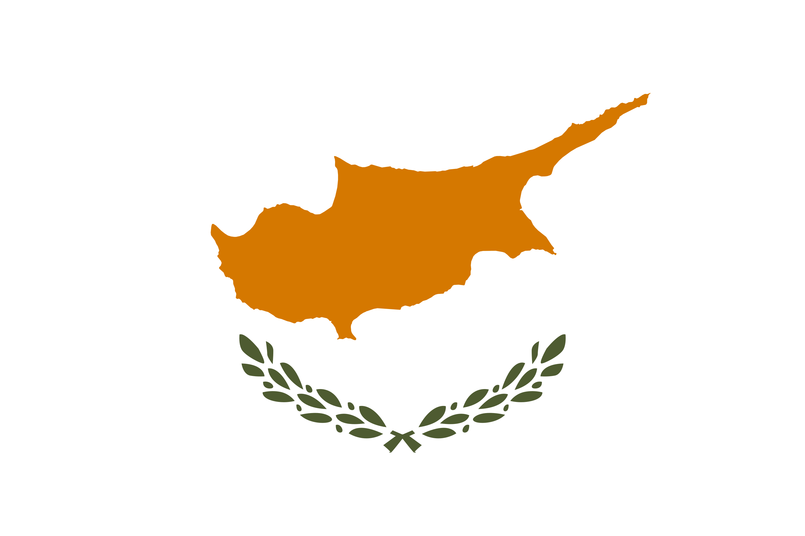 Cyprus flag vector