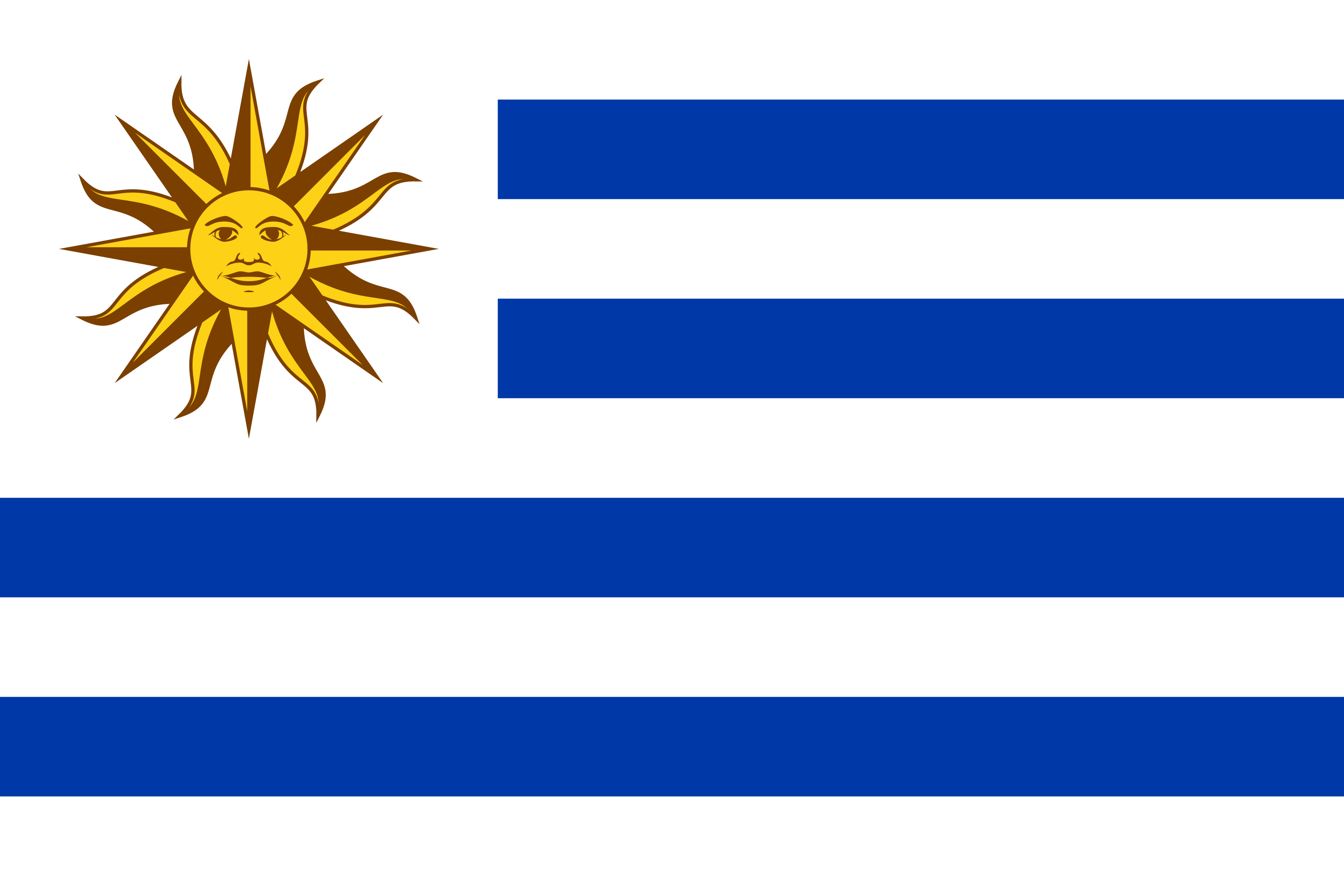 The Uruguay Flag Image - Free Download