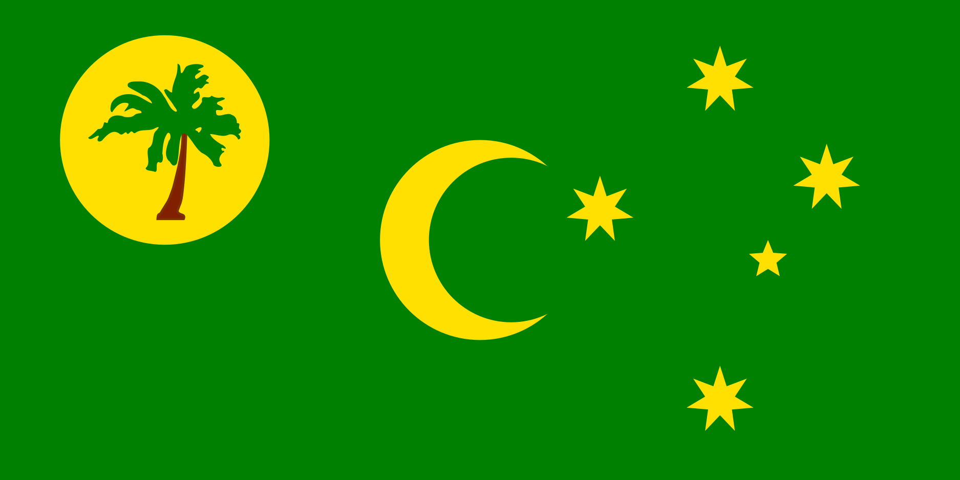 The Cocos Keeling Islands Flag Image - Free Download