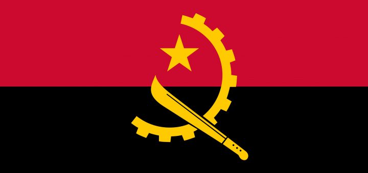 Angola Flag Colours