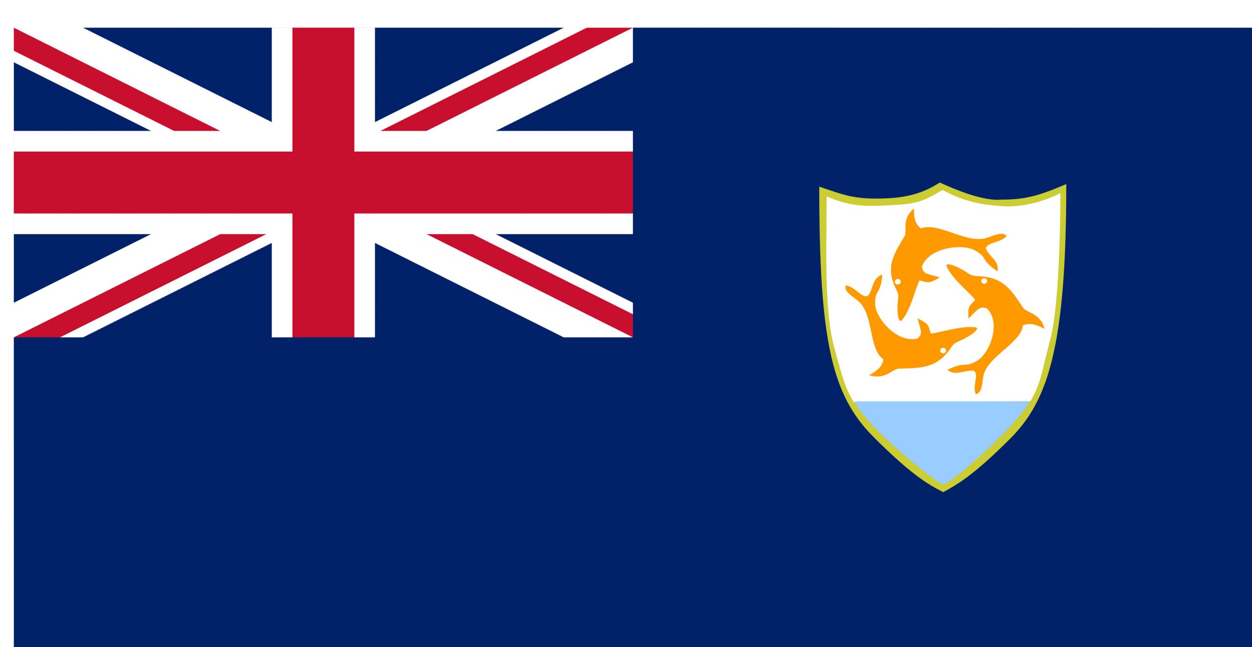 Anguilla Flag Colours