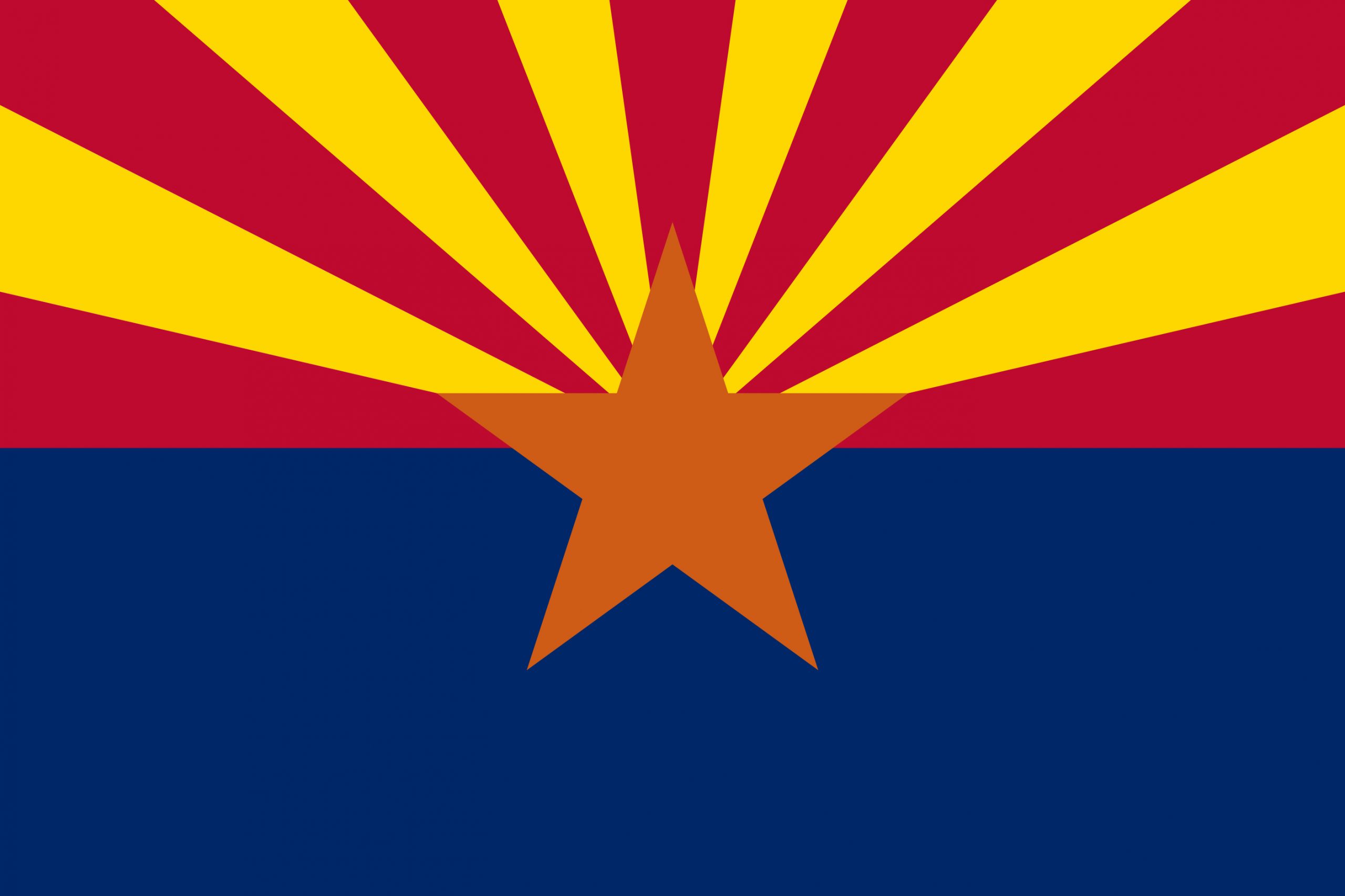 Arizona State Flag Colors – HTML HEX, RGB, HSL, CMYK, HWB and NCOL