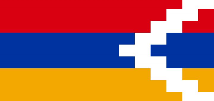 Artsakh Flag Colours
