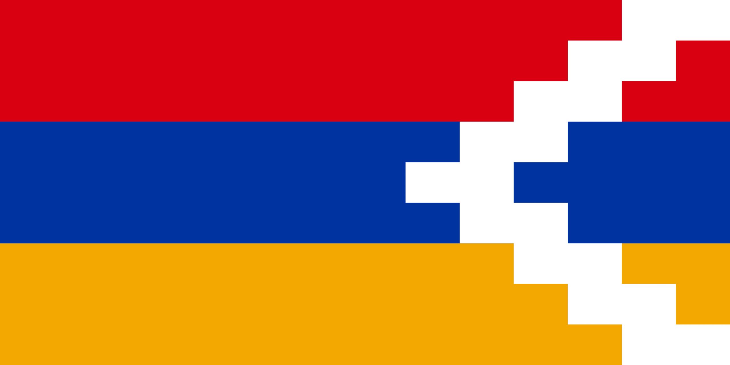 Artsakh Flag Colours