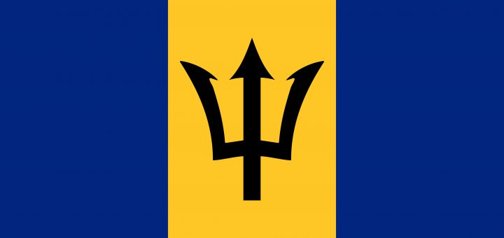 Barbados Flag Colours