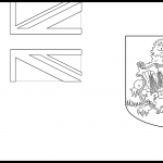 Bermuda Flag Colouring Page