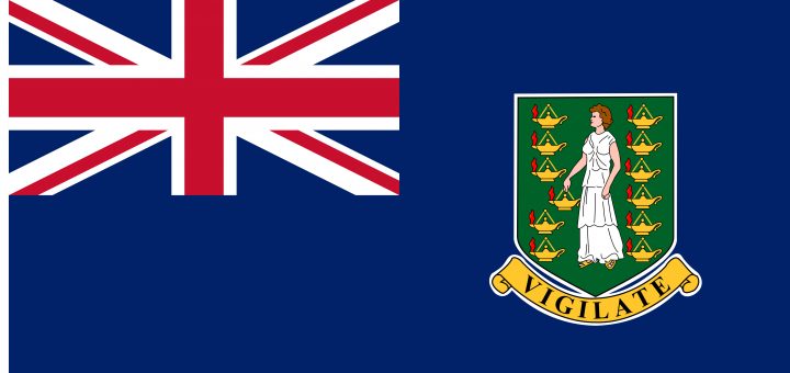 British Virgin Islands Flag Colours