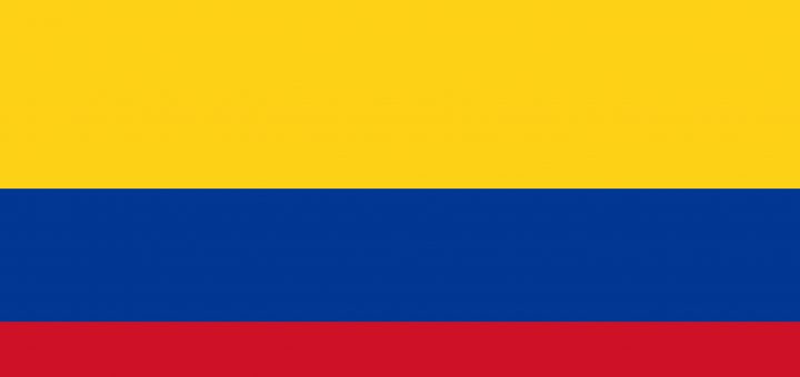 Colombia Flag Colours