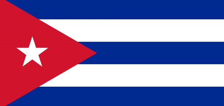 Cuba Flag Colours