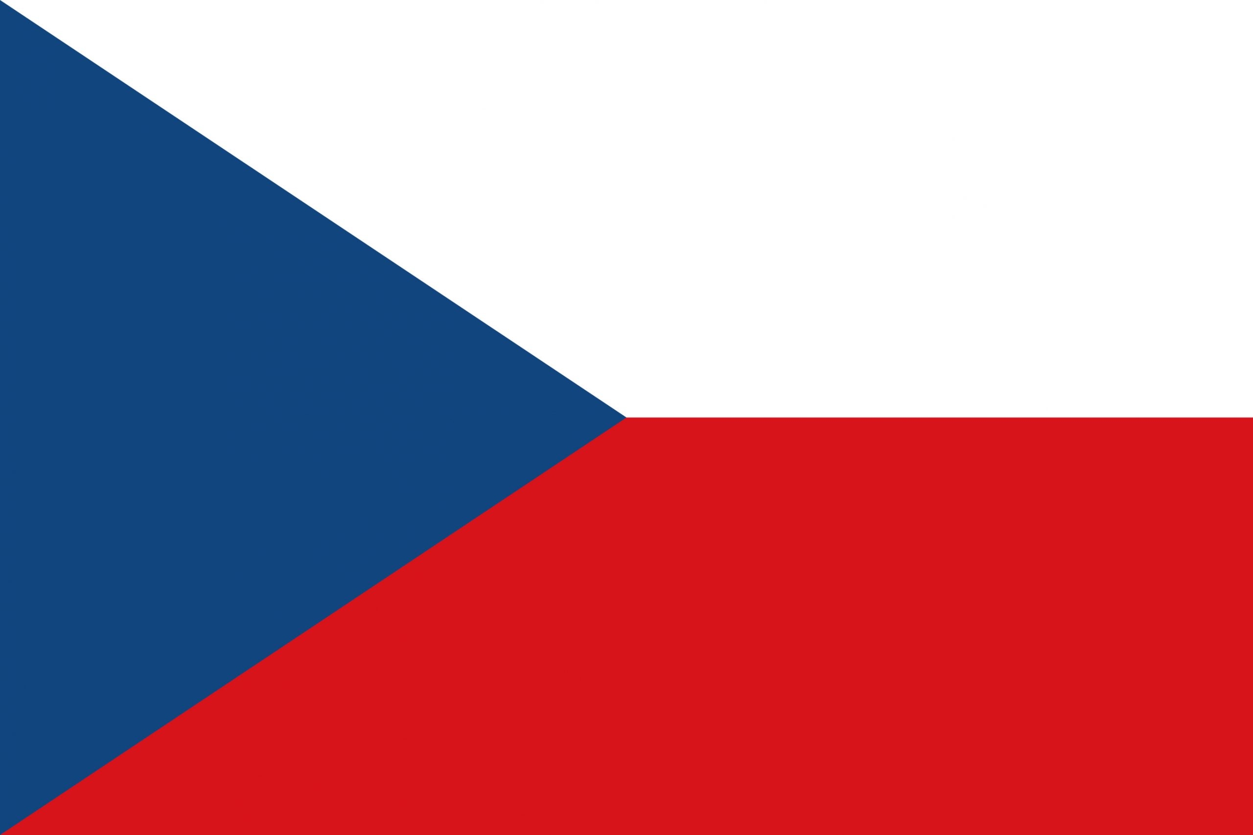 Czech Republic Flag Colours