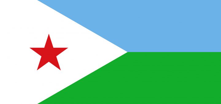 Djibouti Flag Colours