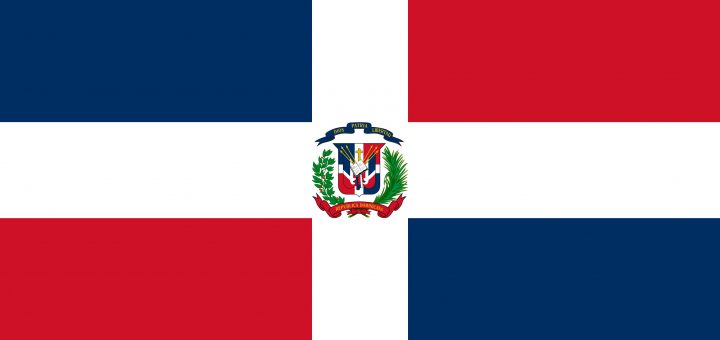 Dominican Republic Flag Colours
