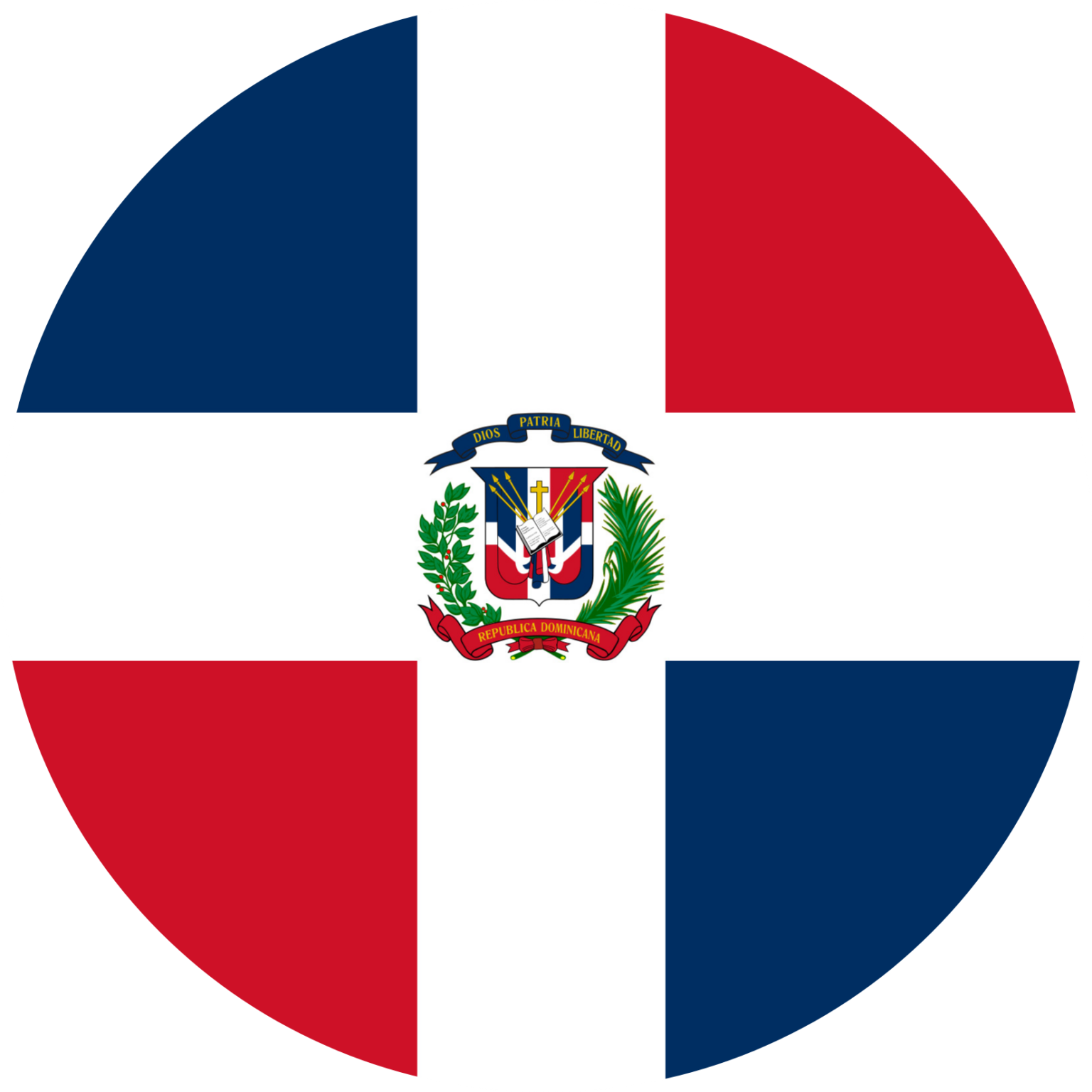 The Dominican Republic Flag Vector Free Download Flags 