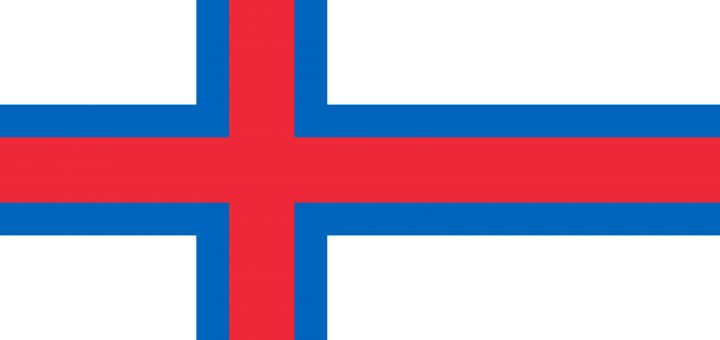 Faroe Islands Flag Colours