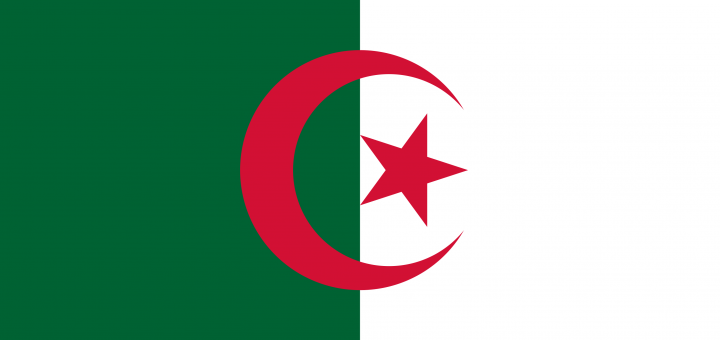 Algeria flag vector - free download