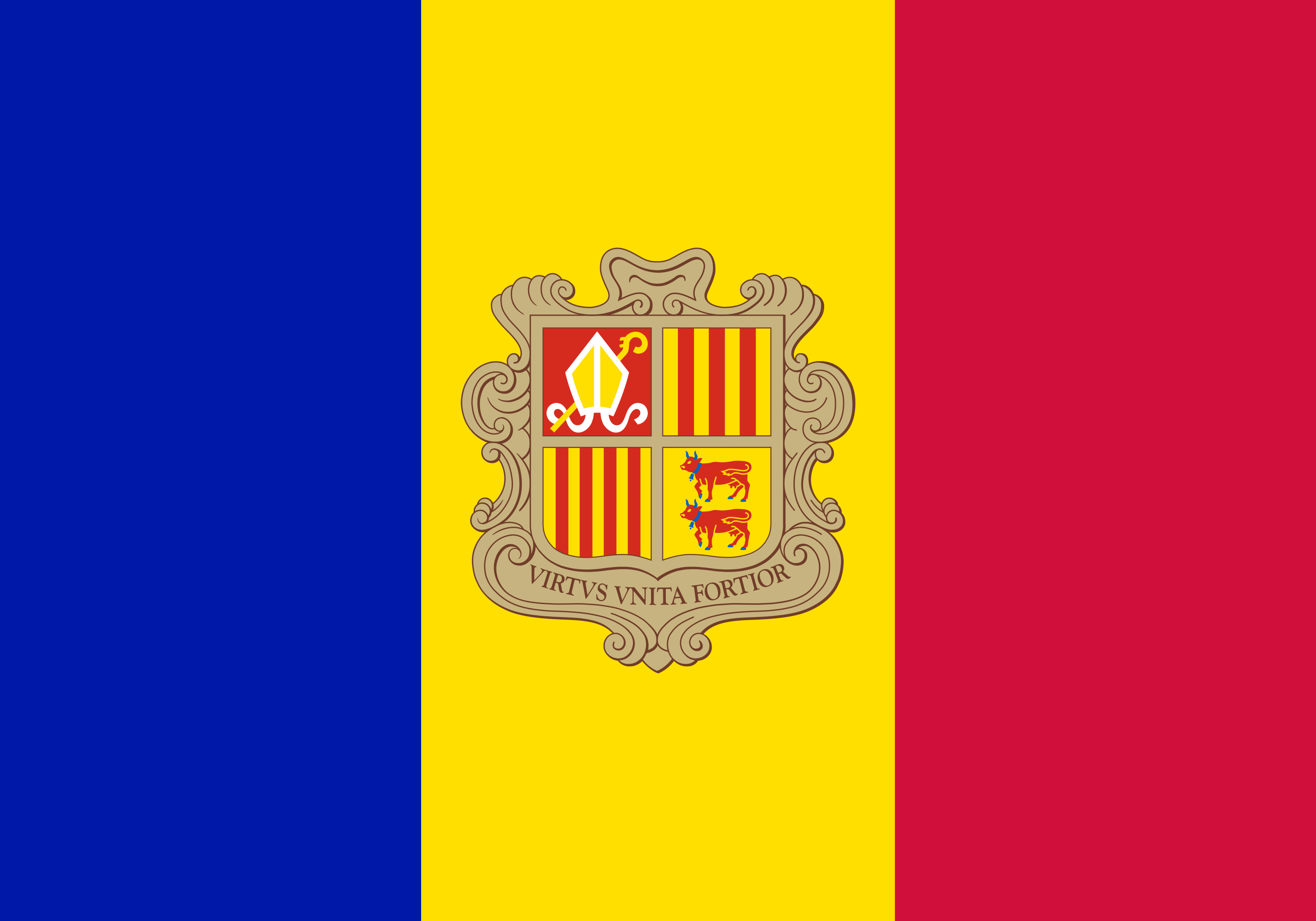 Free Andorra Flag Documents: PDF, DOC, DOCX, HTML & More!