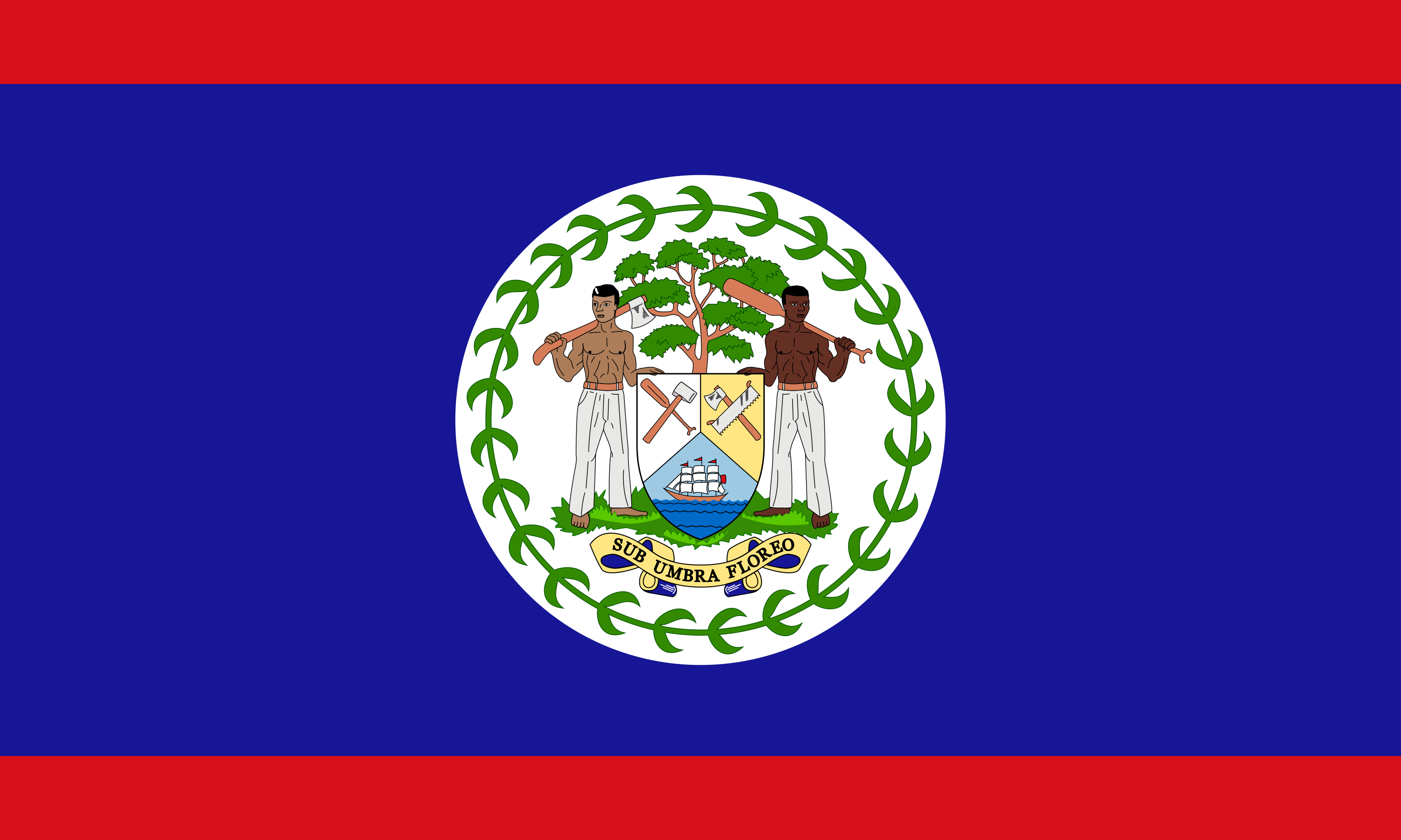 Belize Flag Image - Free Download