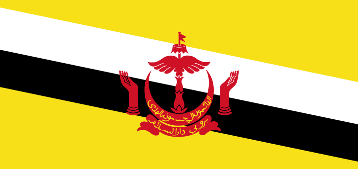 Brunei Flag Vector