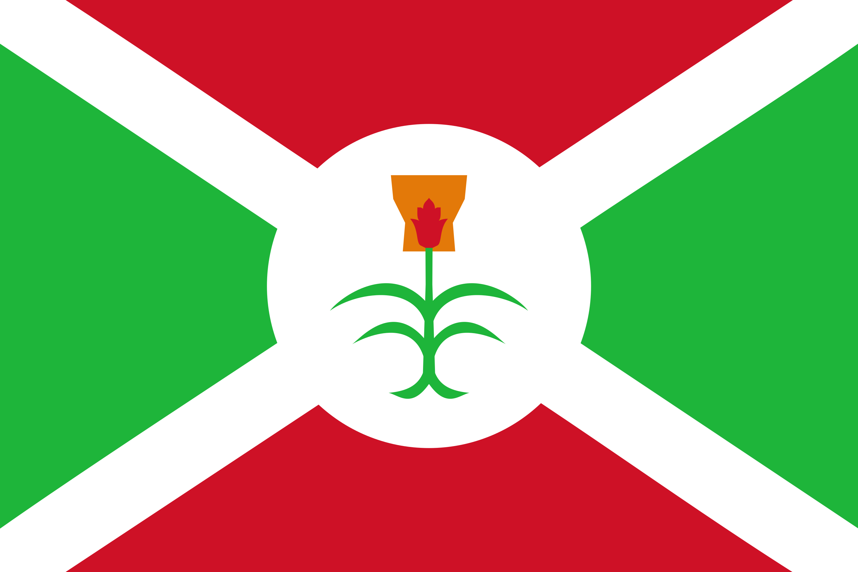 Flag of Burundi 1962–1966