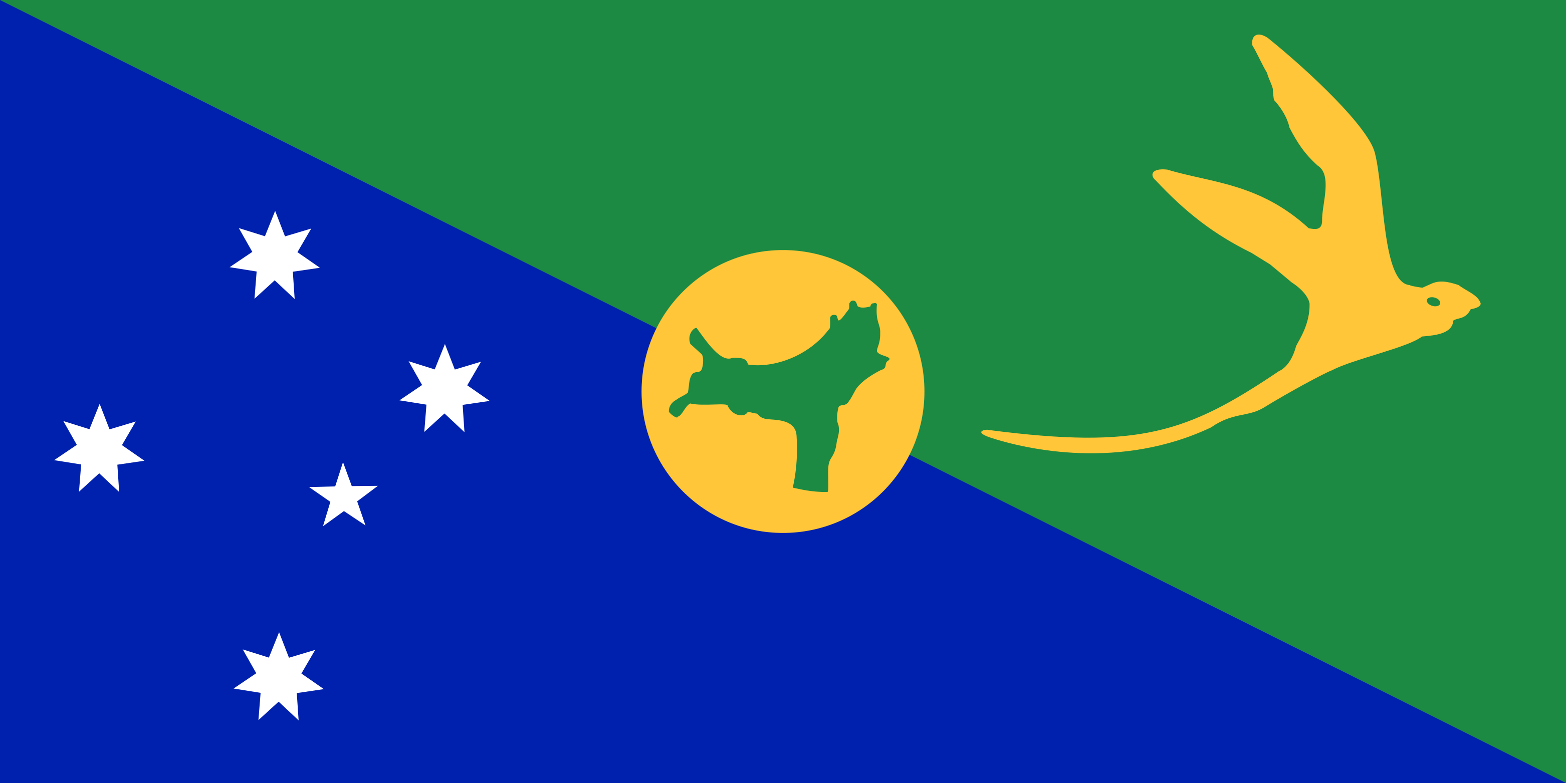 Christmas Island Flag Vector â€“ Free Download