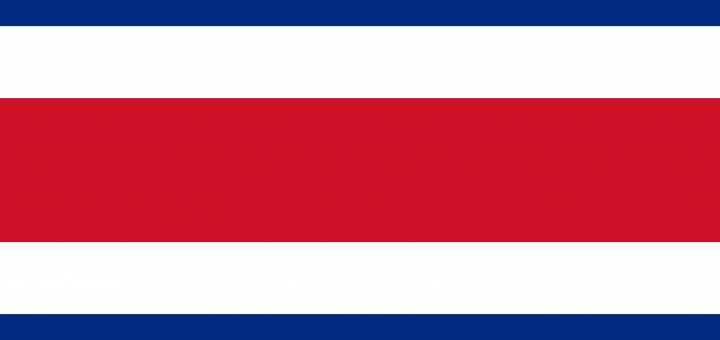 Costa Rica Flag Vector – Free Download