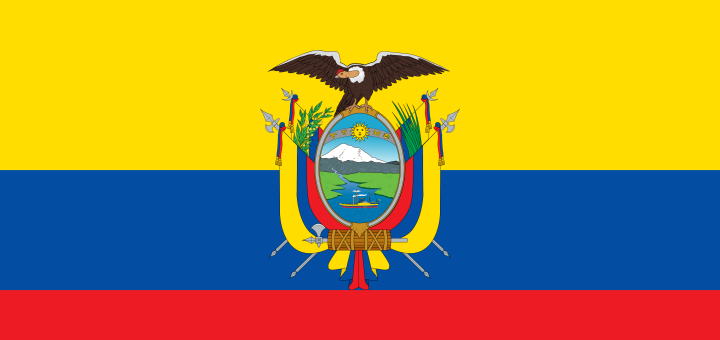 Ecuador Flag Vector - Free Download