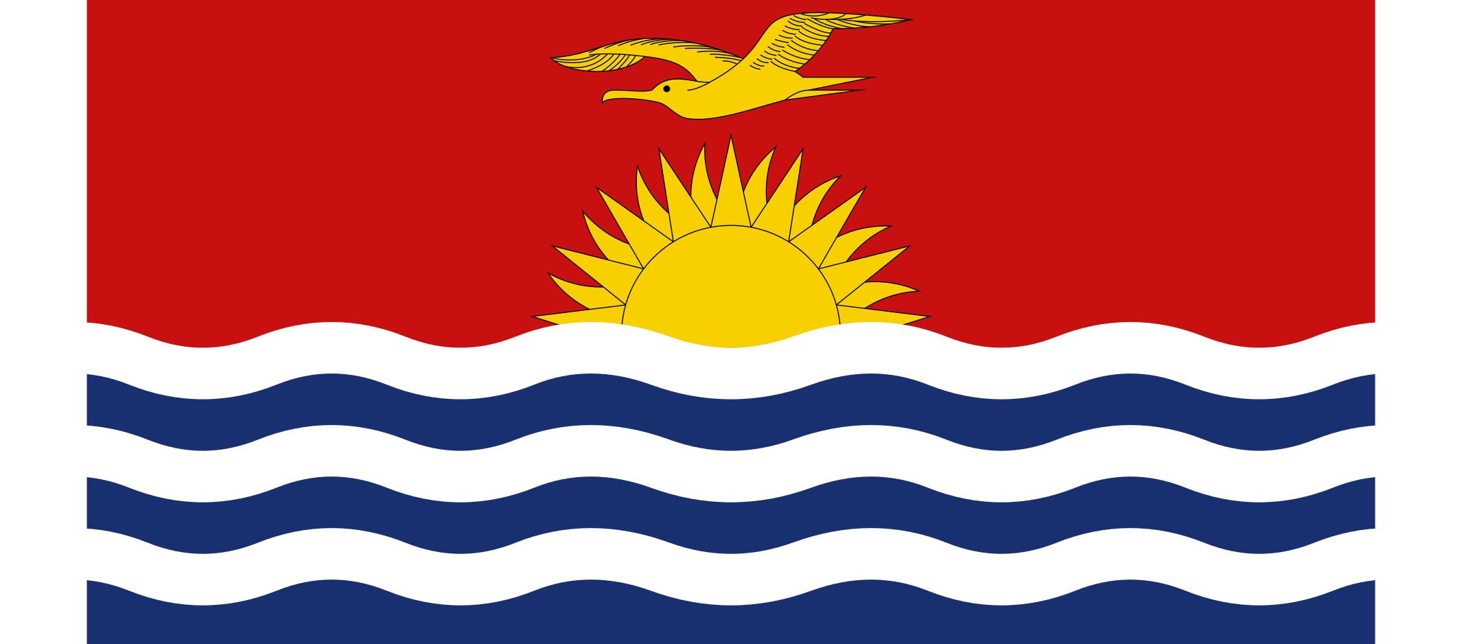 Kiribati Flag Vector - Free Download