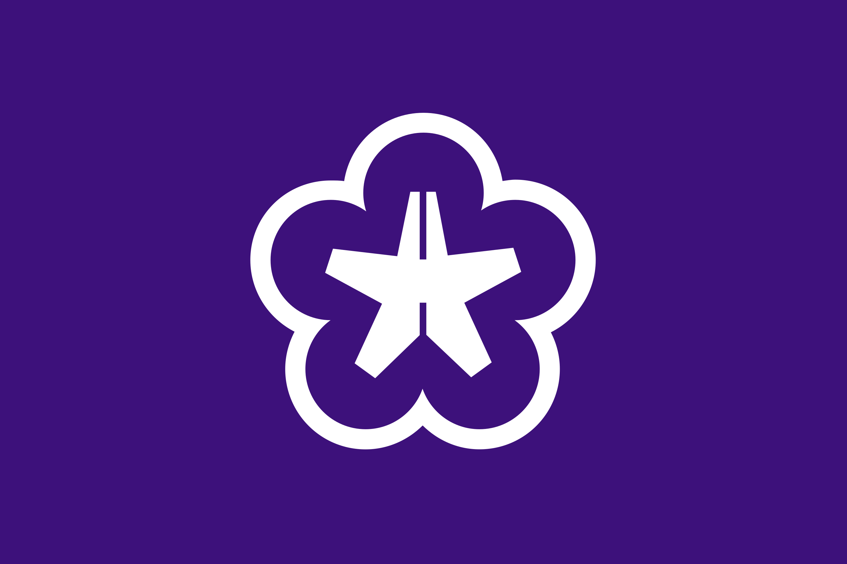 Flag of Kitakyushu Fukuoka