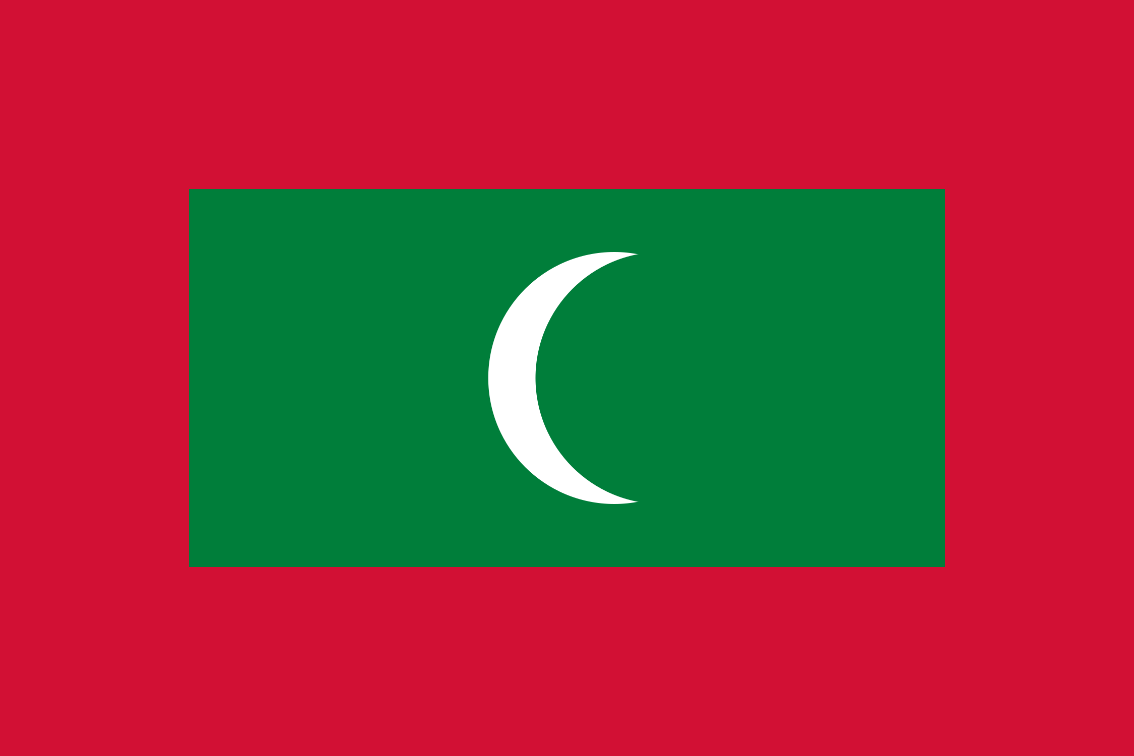 Maldives Flag Colours
