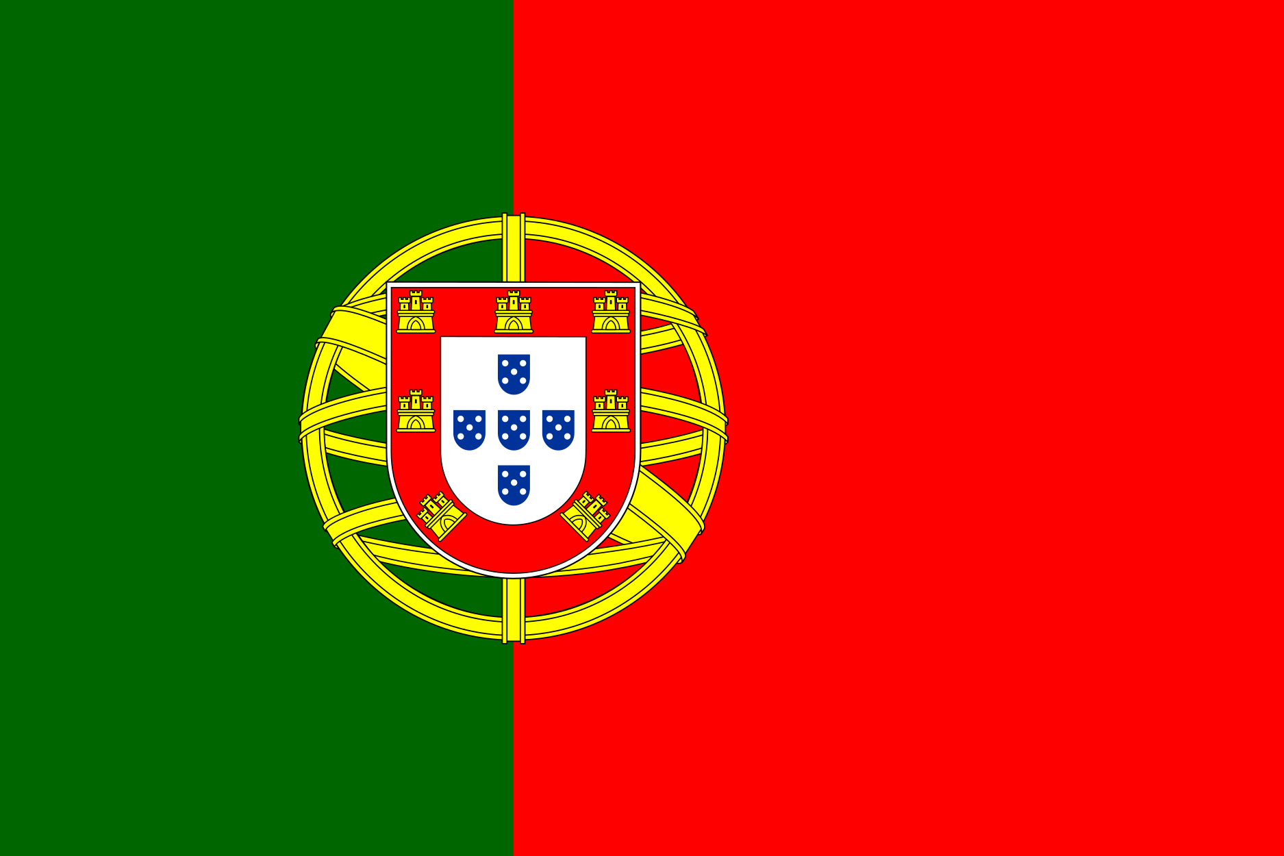 Portugal Flag Vector - Free Download