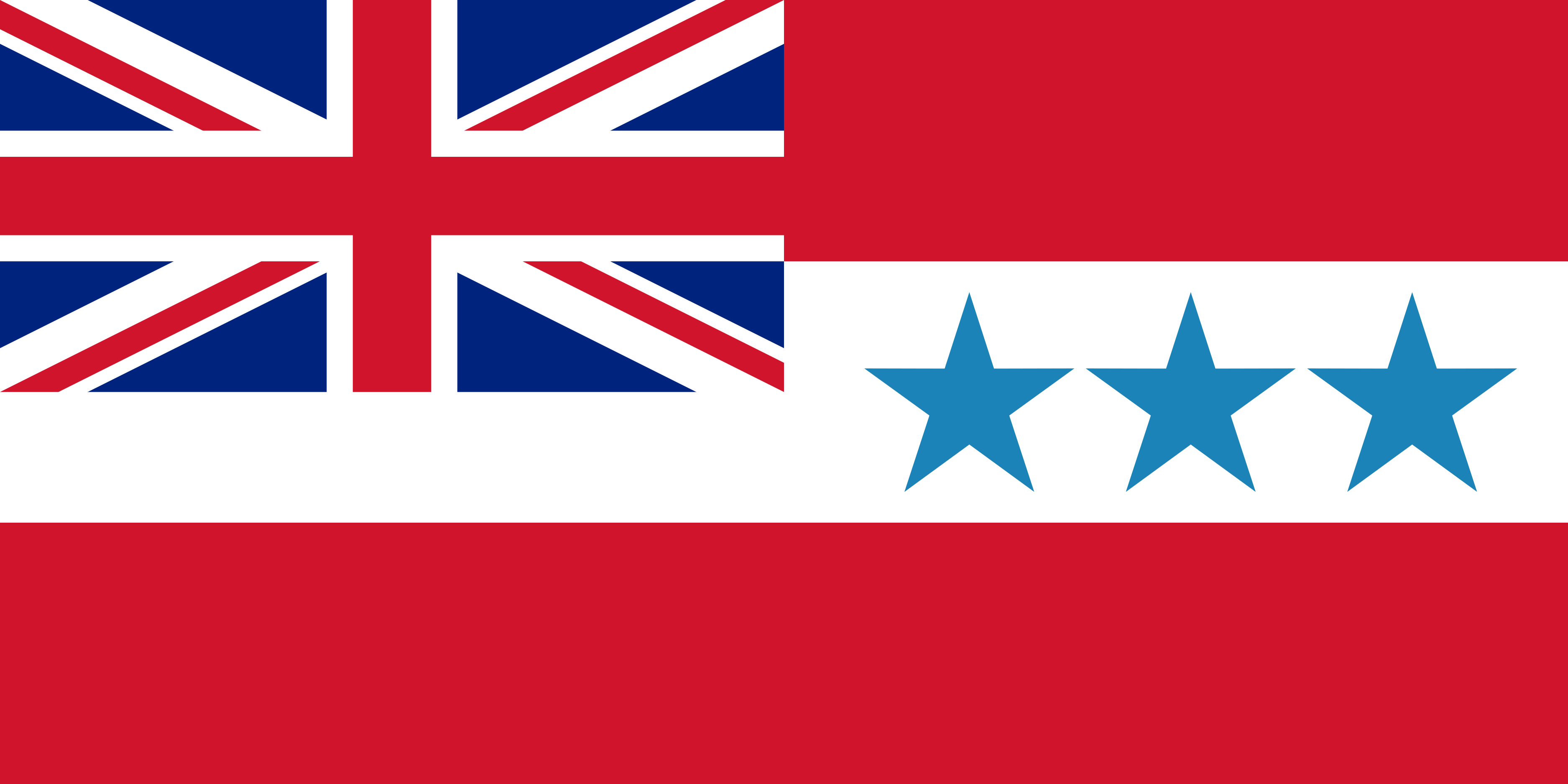 Flag of Rarotonga 1888-1893