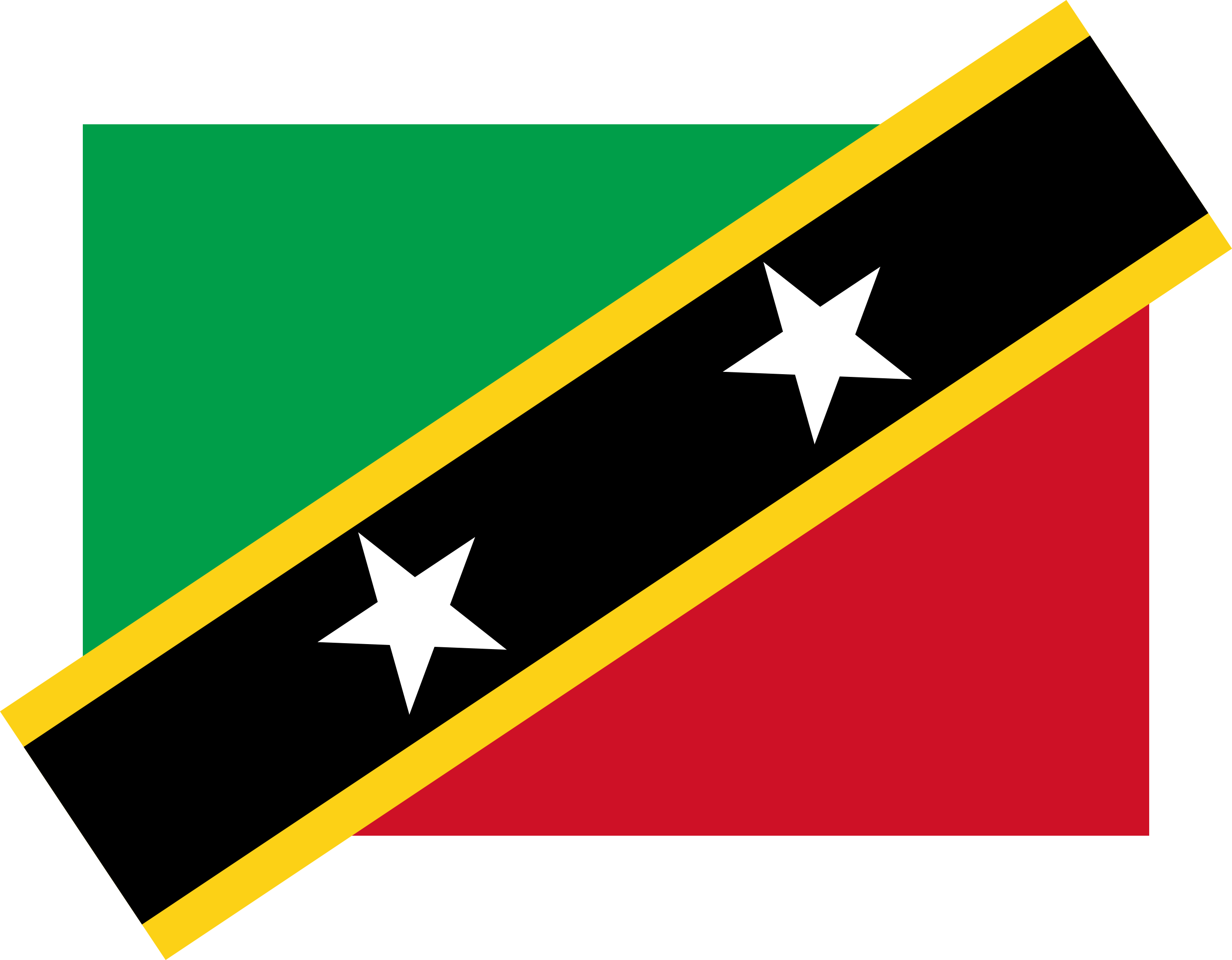 Saint Kitts and Nevis Flag Image - Free Download