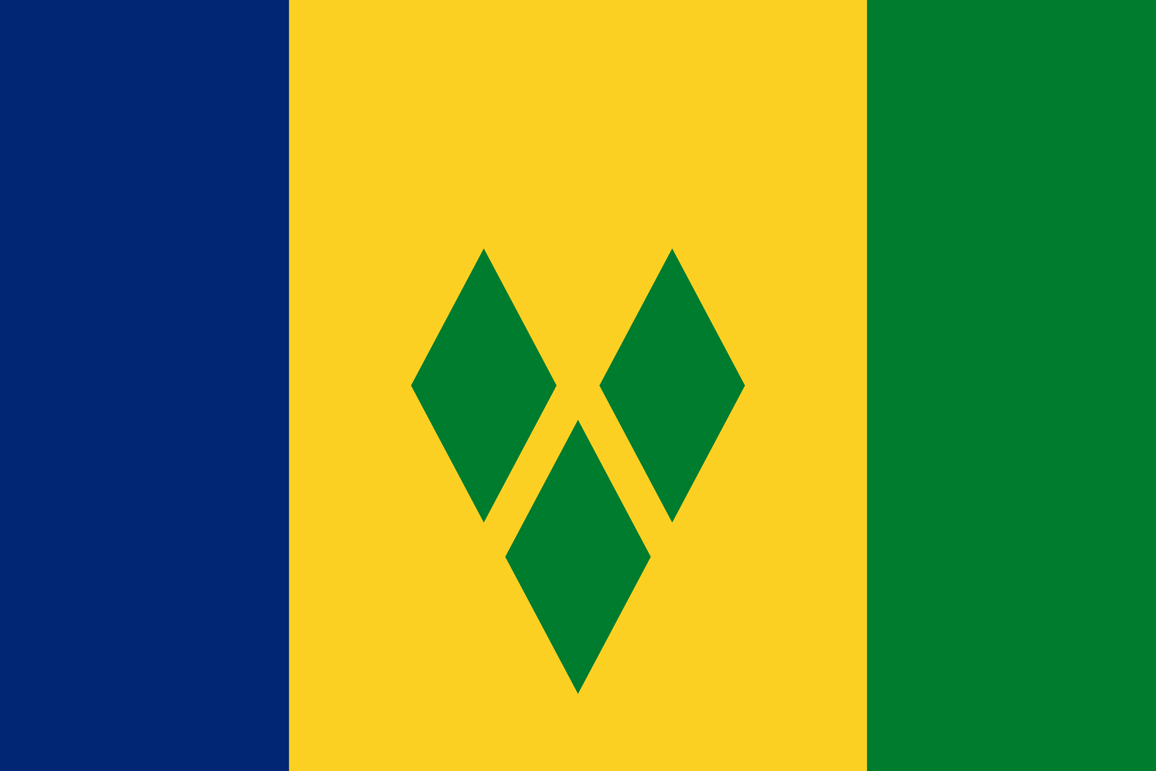 Saint Vincent and The Grenadines Flag Image - Free Download