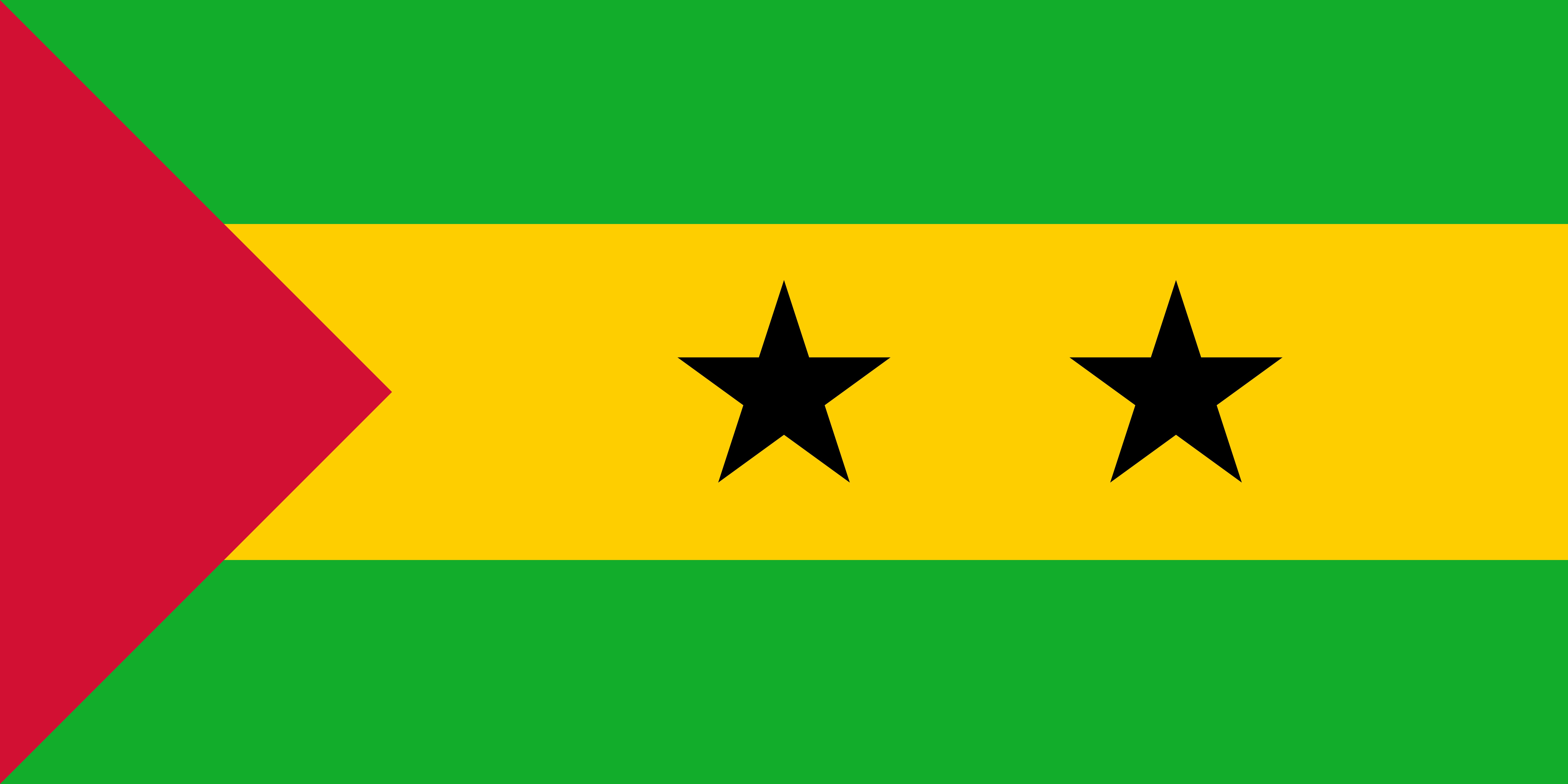 Sao Tome and Principe Flag Vector - Free Download