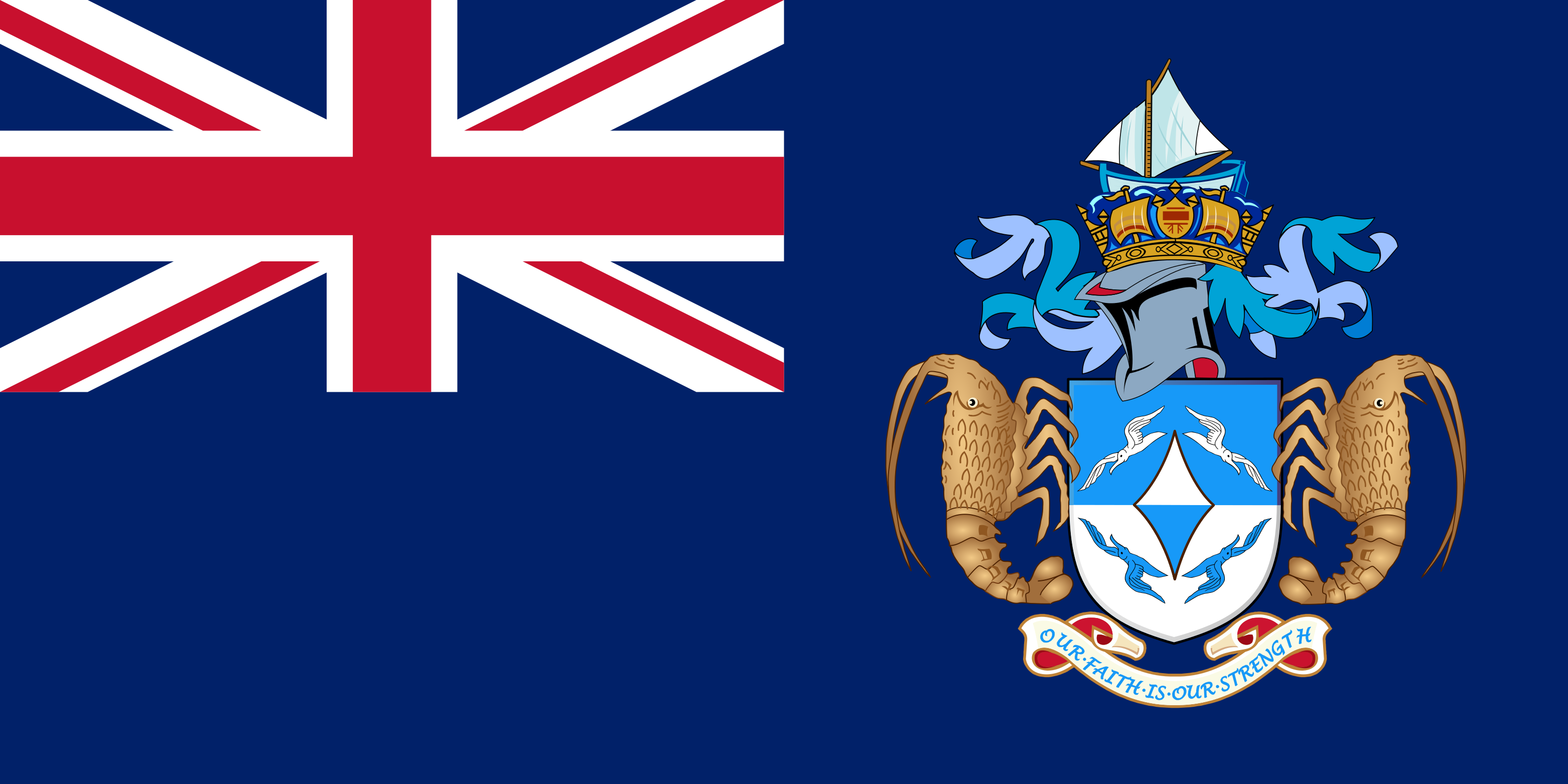Flag of Tristan da Cunha: JPG PD PNG EPS SVG GIF and more