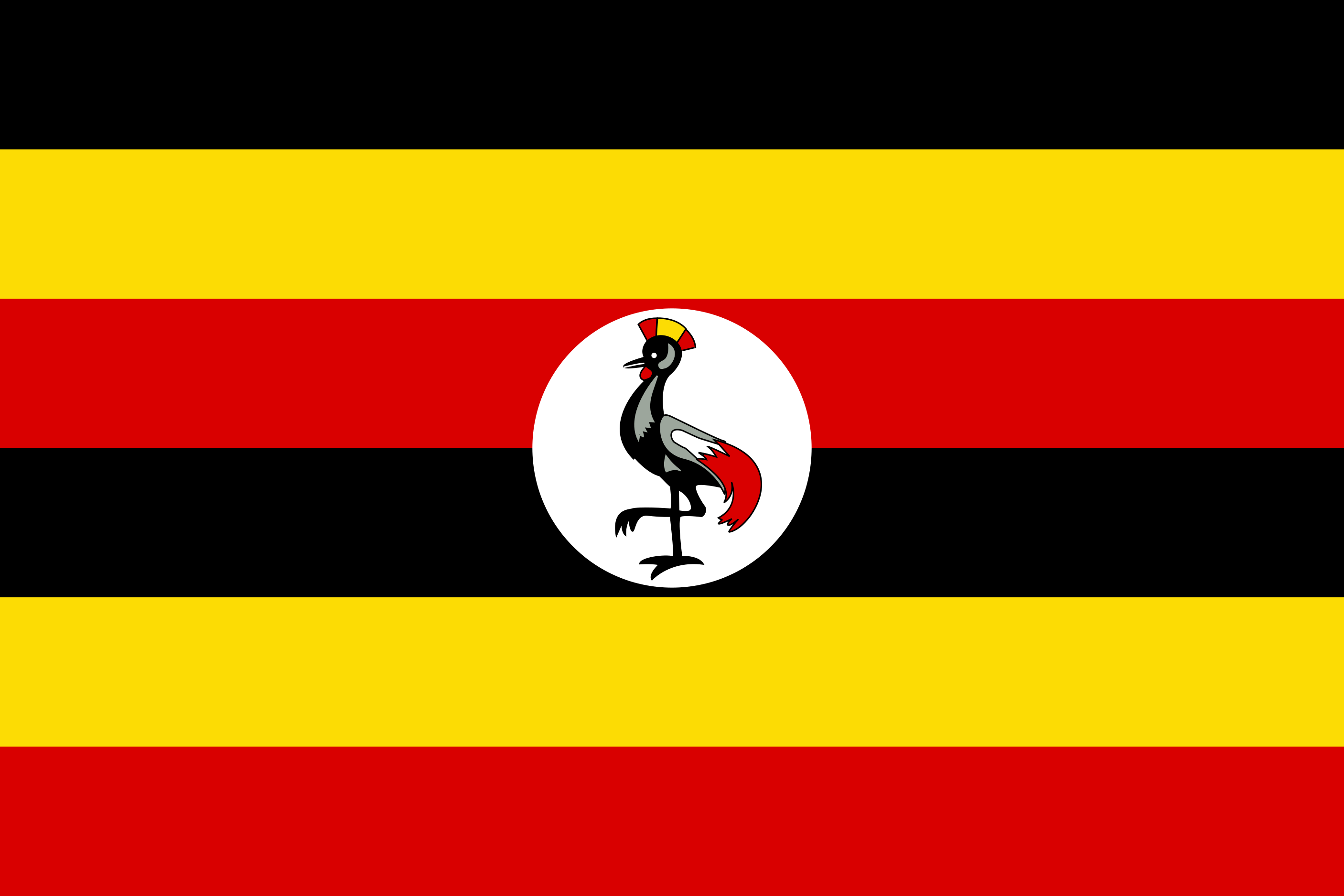 Uganda Flag Vector - Free Download