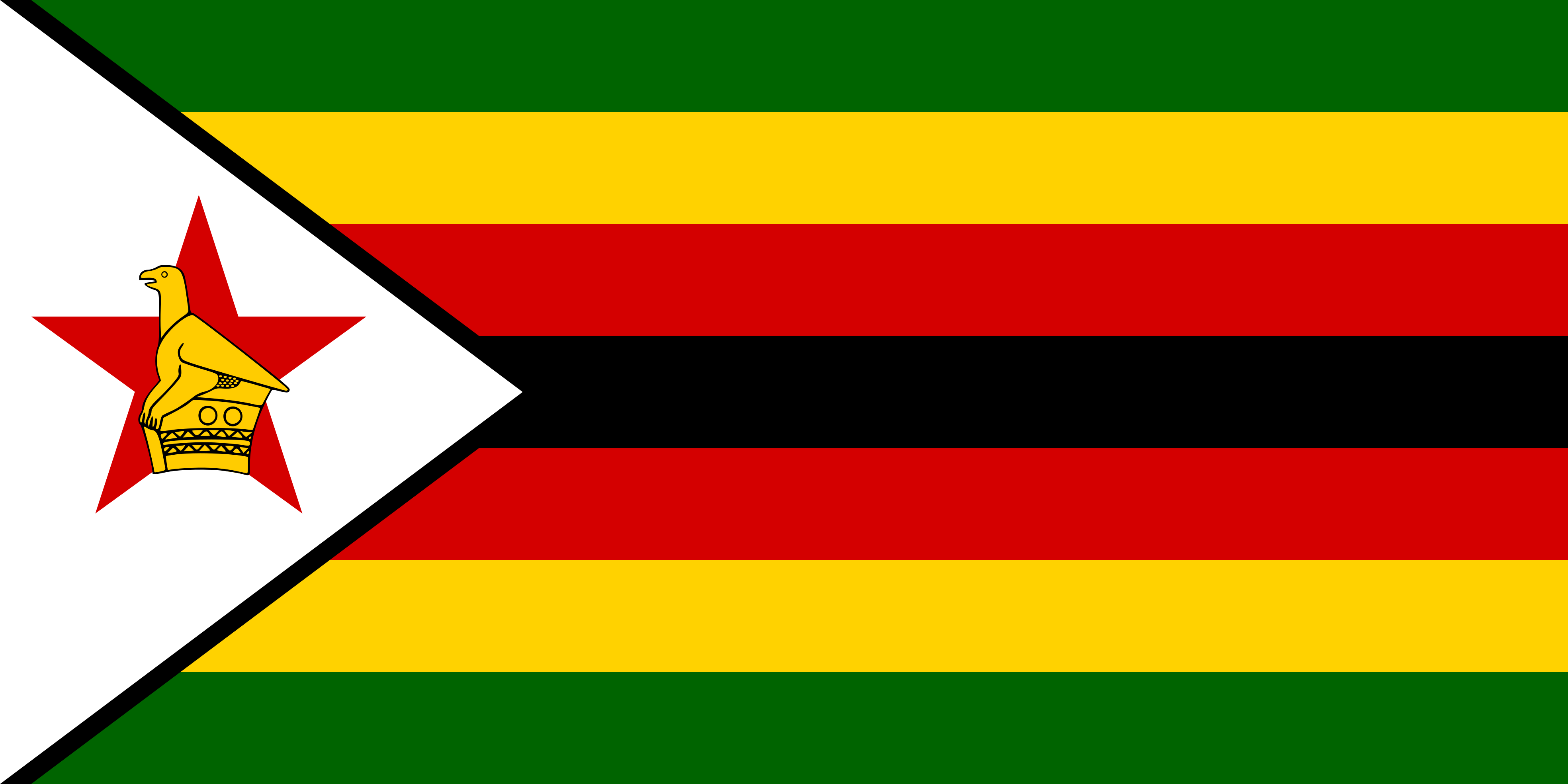 Zimbabwe Flag Vector - Free Download