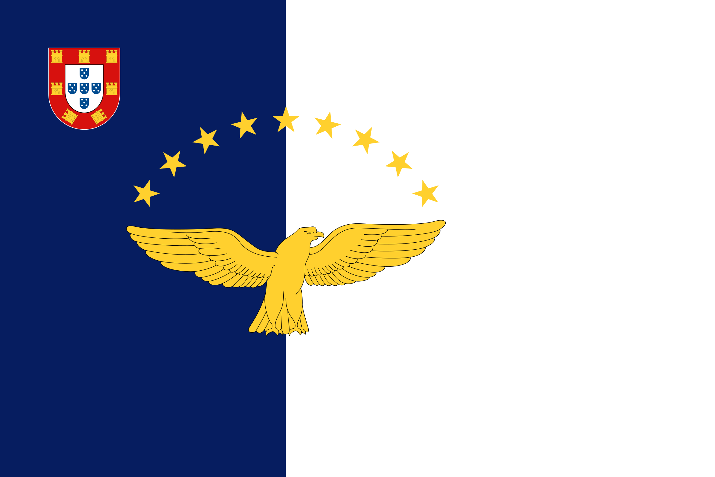 Flag of the Azores: JPG PD PNG EPS SVG GIF and more