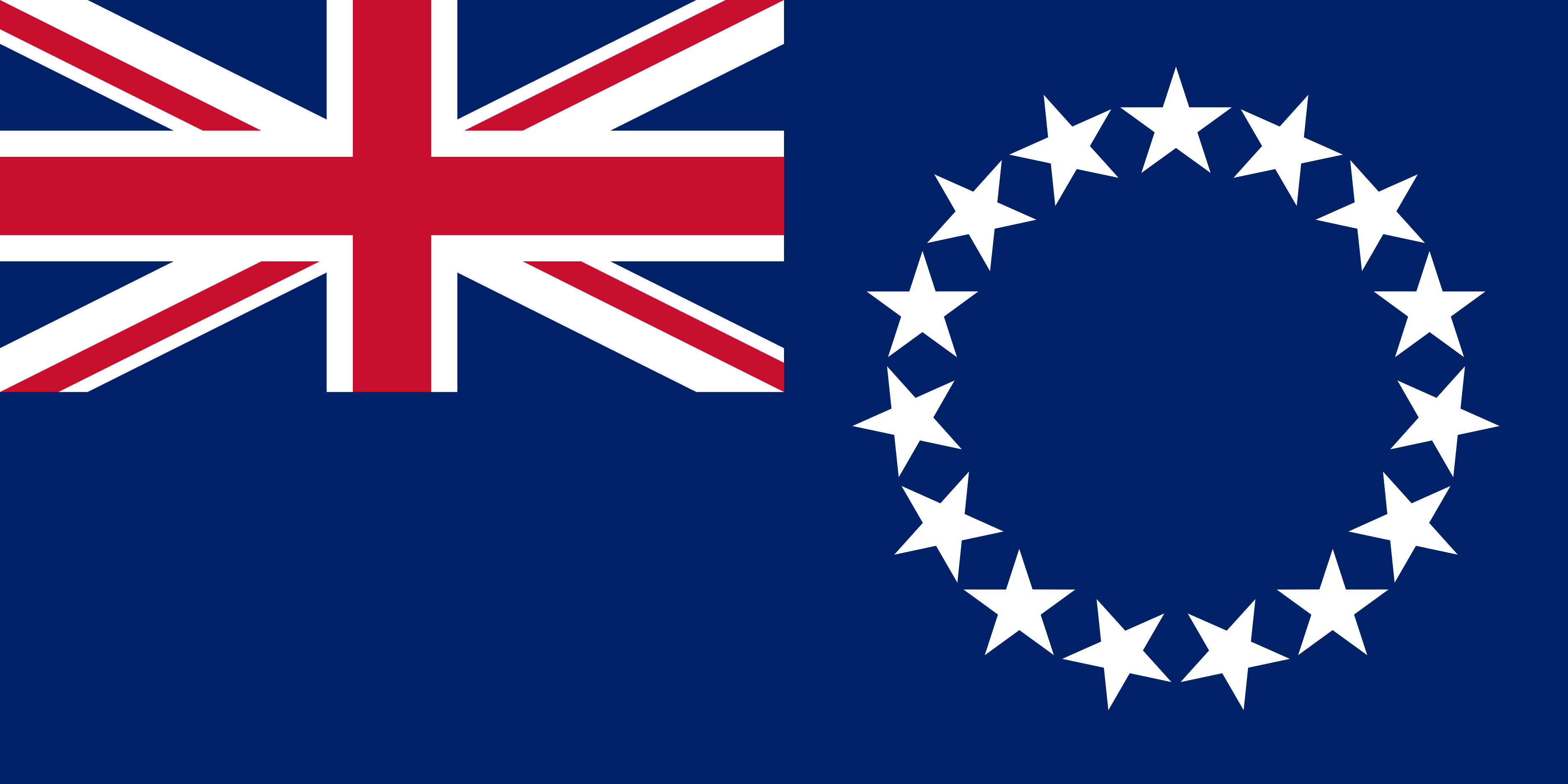 The Cook Islands Flag Vector - Free Download