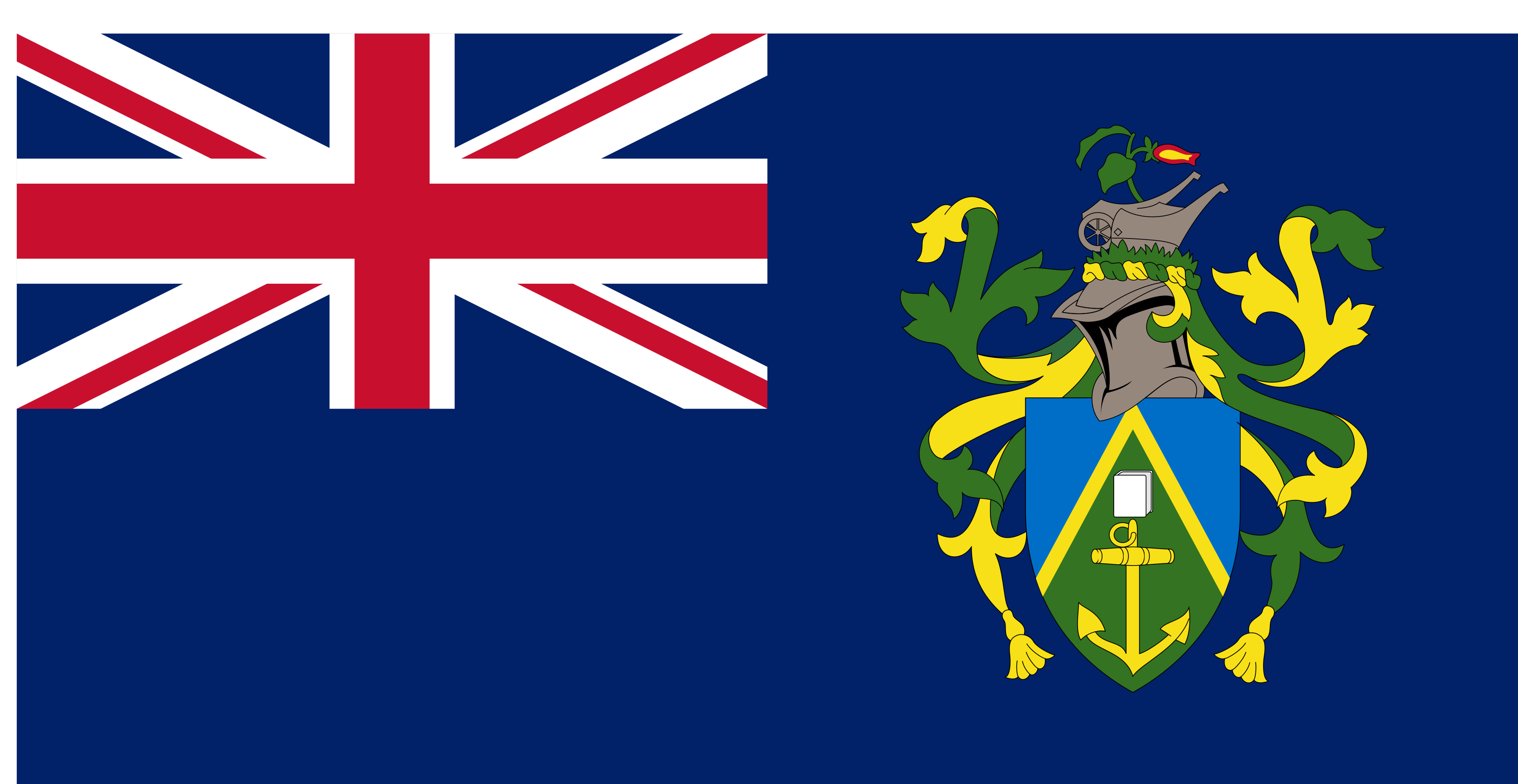 The Pitcairn Islands Flag Vector - Free Download